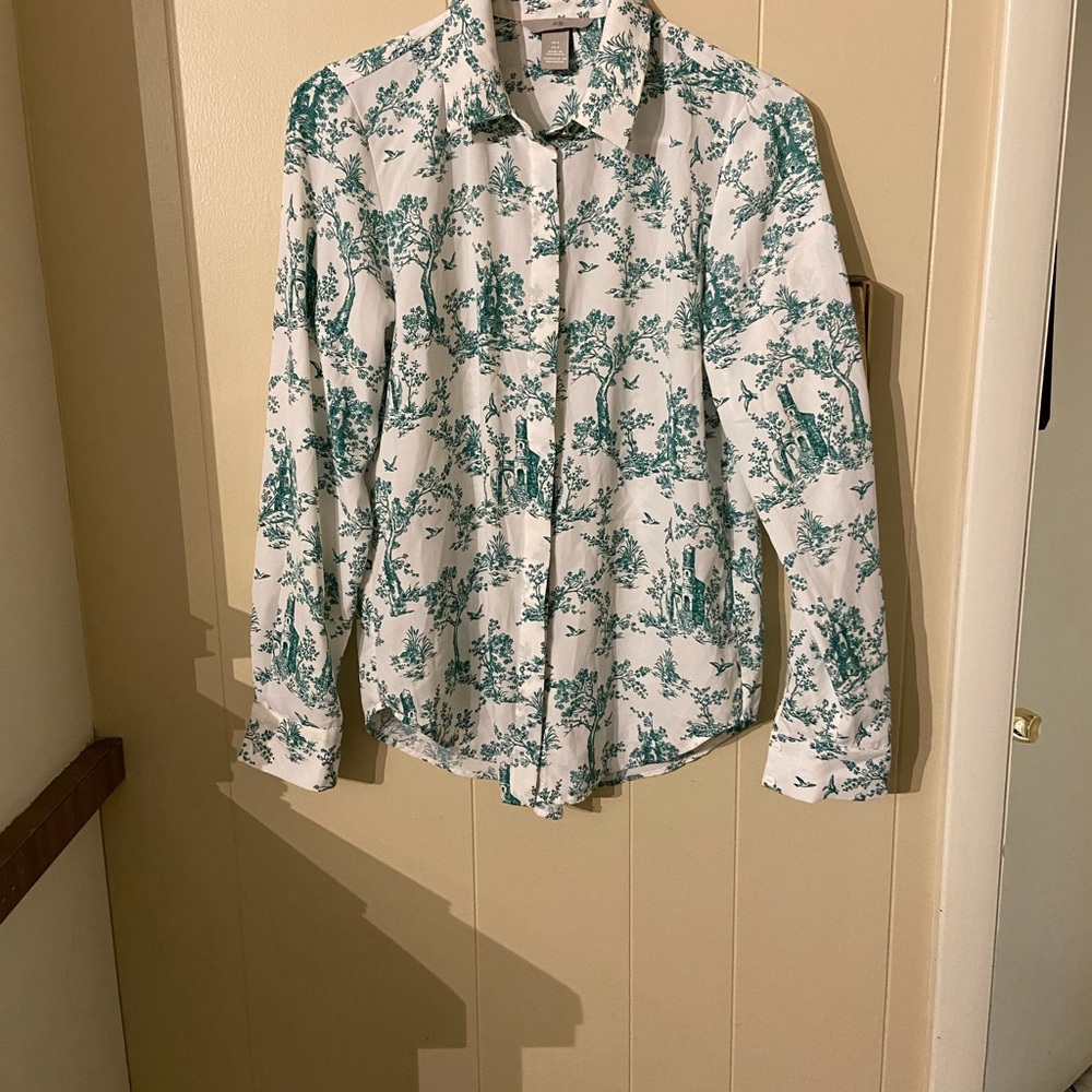 Toile silky blouse
